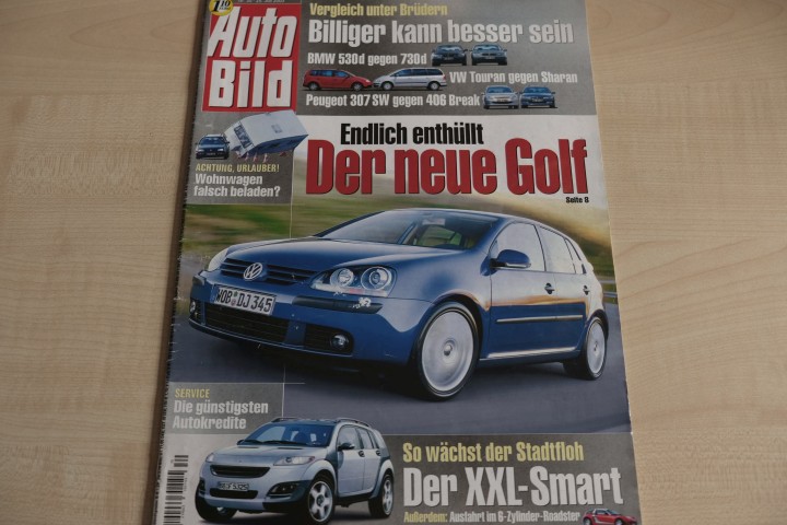 Deckblatt Auto Bild (30/2003)